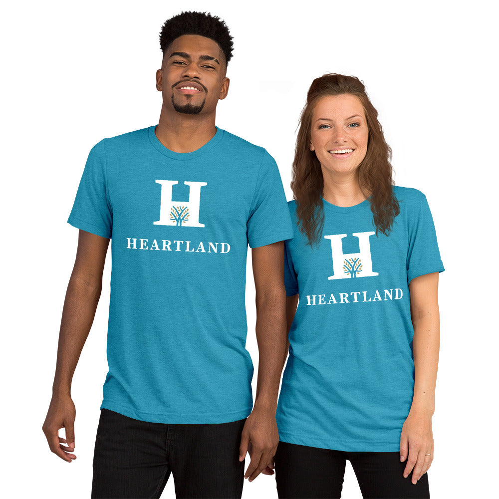 Heartland-Short sleeve tri-blend t-shirt