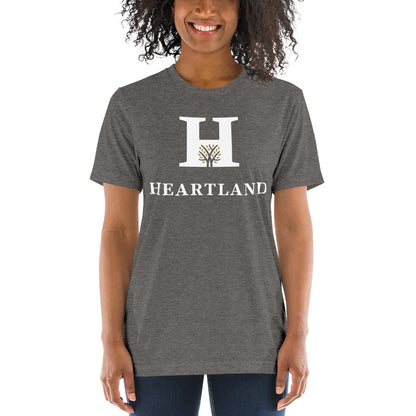 Heartland-Short sleeve tri-blend t-shirt