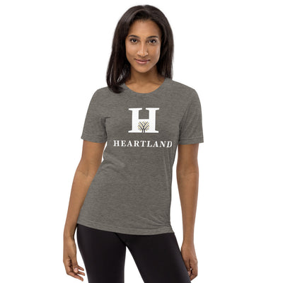 Heartland-Short sleeve tri-blend t-shirt