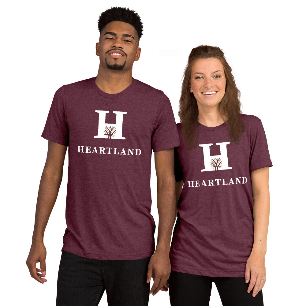 Heartland-Short sleeve tri-blend t-shirt