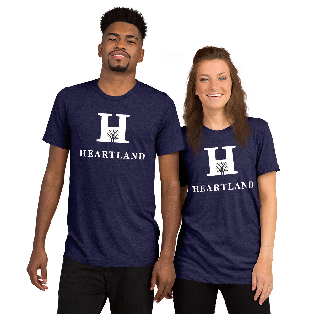 Heartland-Short sleeve tri-blend t-shirt