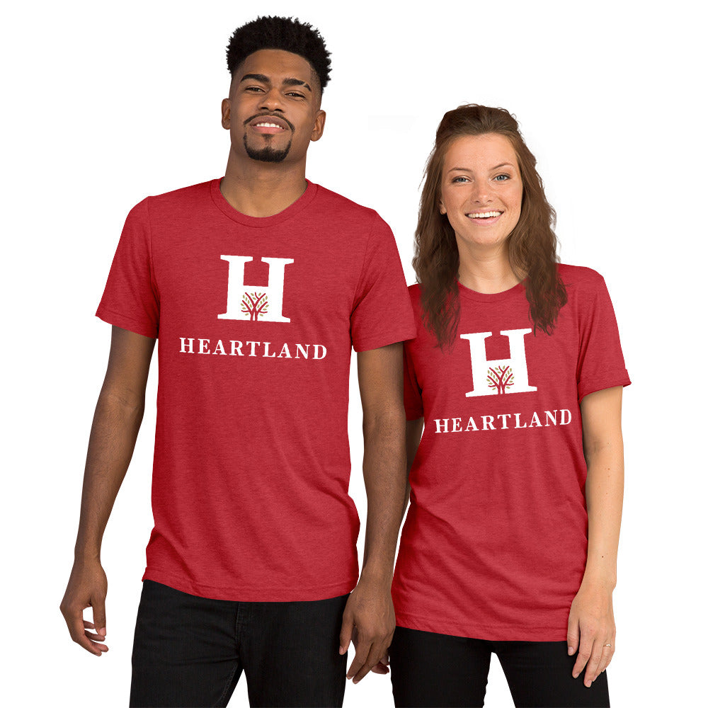 Heartland-Short sleeve tri-blend t-shirt