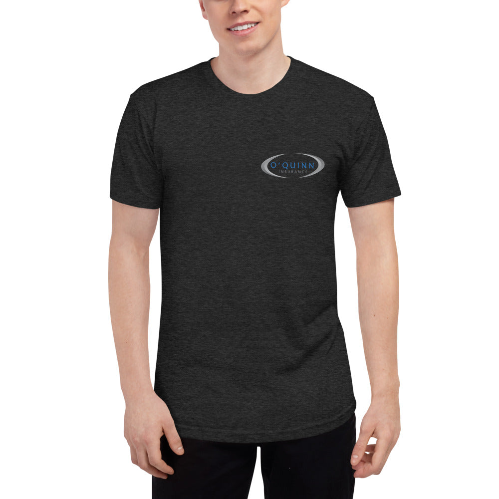 O'Quinn Insurance-Unisex Tri-Blend Track Shirt