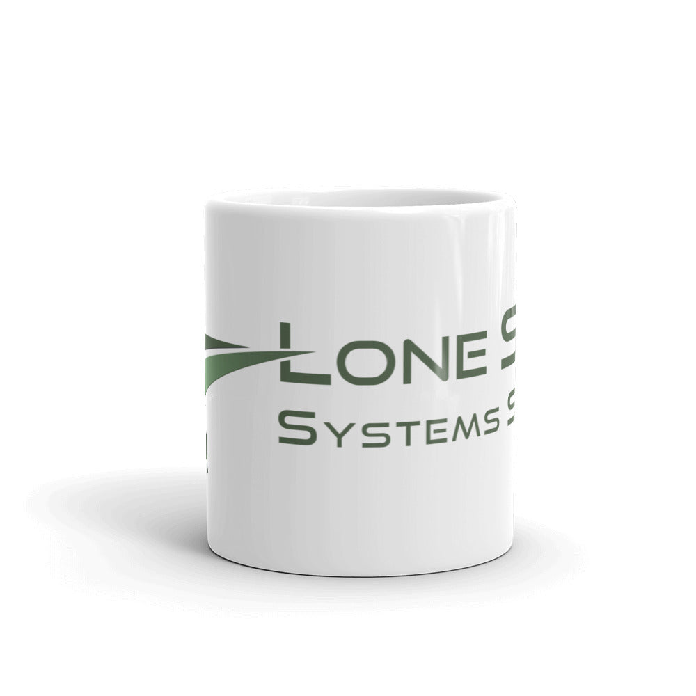 Lone Star-White glossy mug