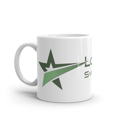 Lone Star-White glossy mug