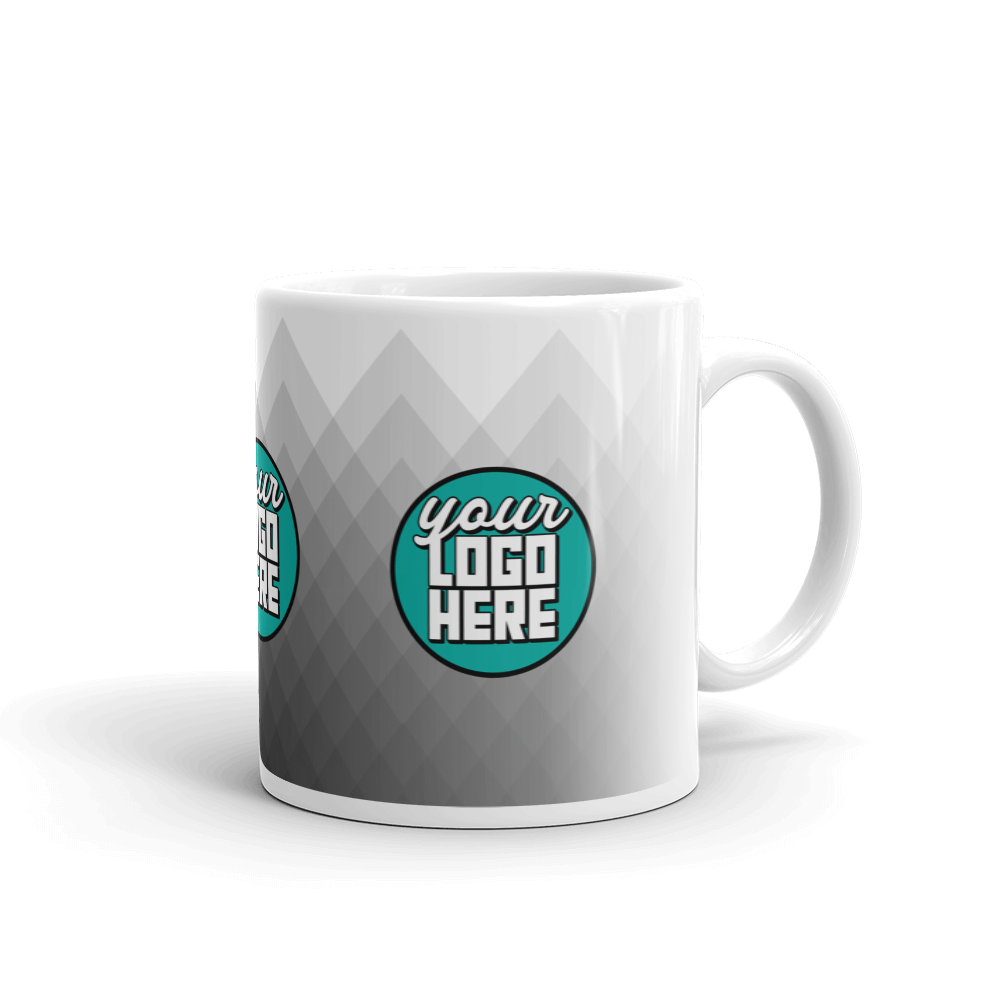 YLH White glossy mug