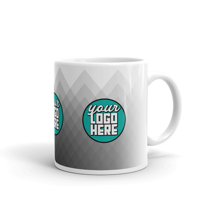 YLH White glossy mug