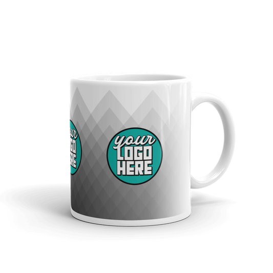 YLH White glossy mug