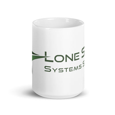 Lone Star-White glossy mug