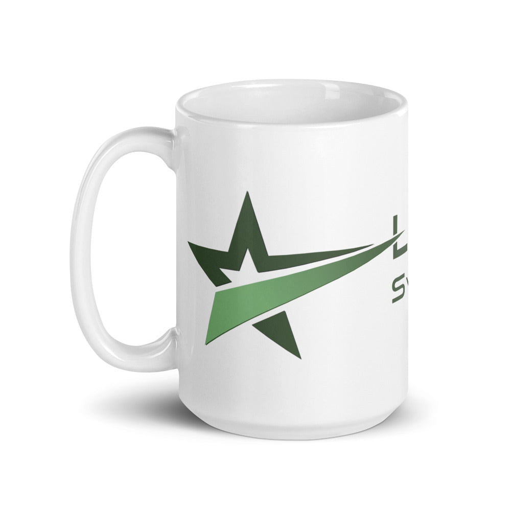 Lone Star-White glossy mug