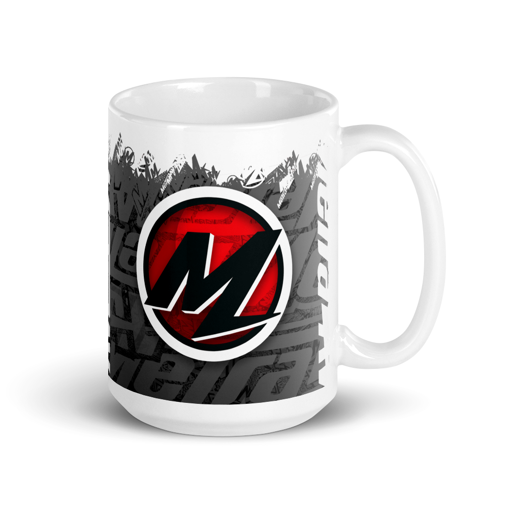 METRA White glossy mug 2 GRY1