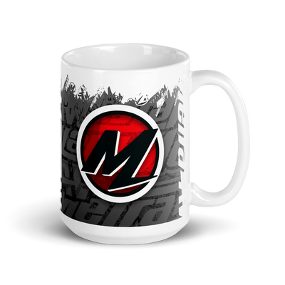 METRA White glossy mug 2 GRY1