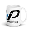 MJP-White glossy mug