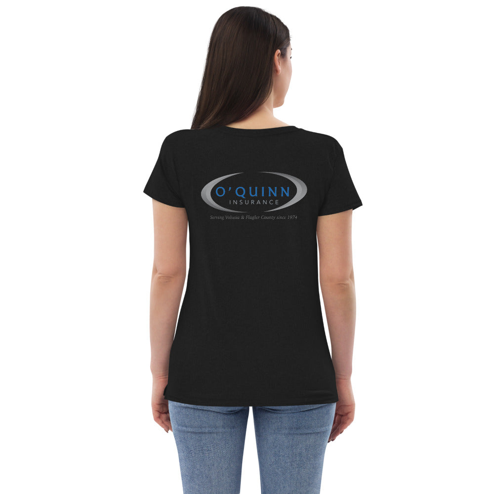 O'Quinn Insurance-Women’s v-neck t-shirt