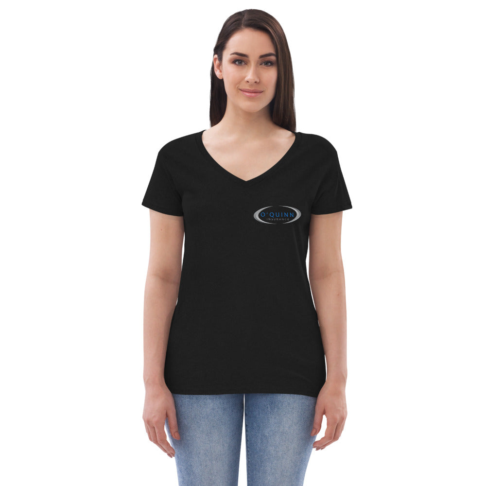 O'Quinn Insurance-Women’s v-neck t-shirt