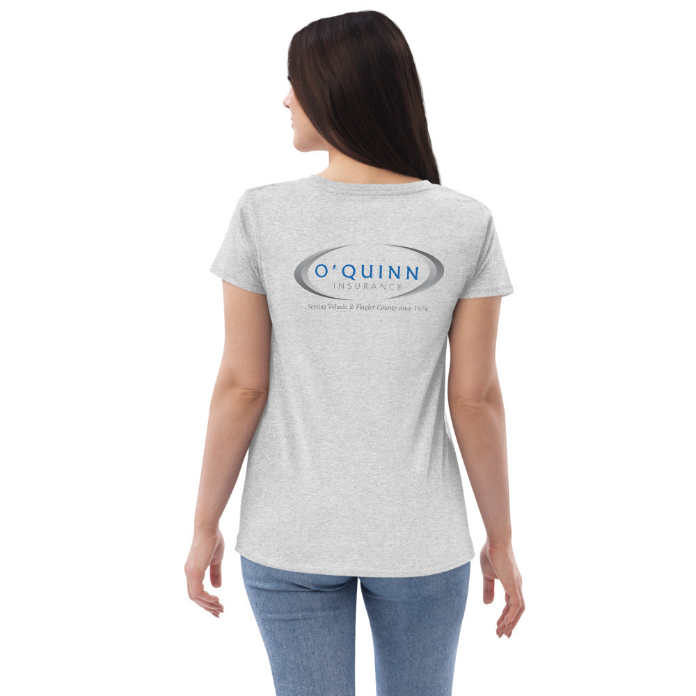 O'Quinn Insurance-Women’s v-neck t-shirt