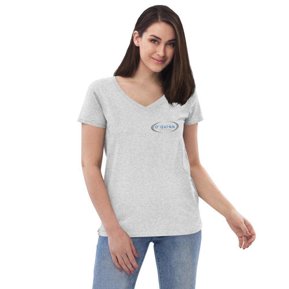 O'Quinn Insurance-Women’s v-neck t-shirt