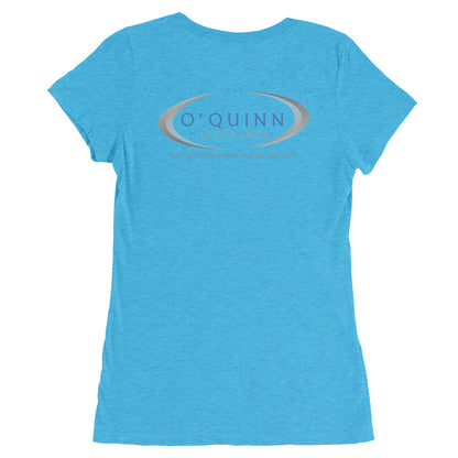 O'Quinn Insurance-Ladies' short sleeve t-shirt