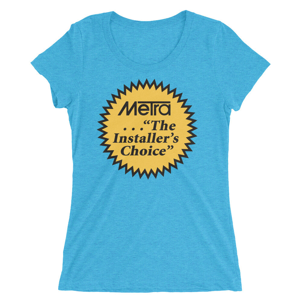 Metra Installer's Choice 80's Retro-Ladies' short sleeve t-shirt