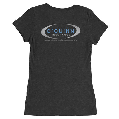 O'Quinn Insurance-Ladies' short sleeve t-shirt