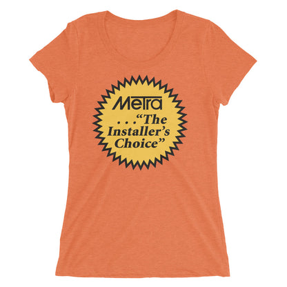 Metra Installer's Choice 80's Retro-Ladies' short sleeve t-shirt