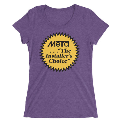 Metra Installer's Choice 80's Retro-Ladies' short sleeve t-shirt